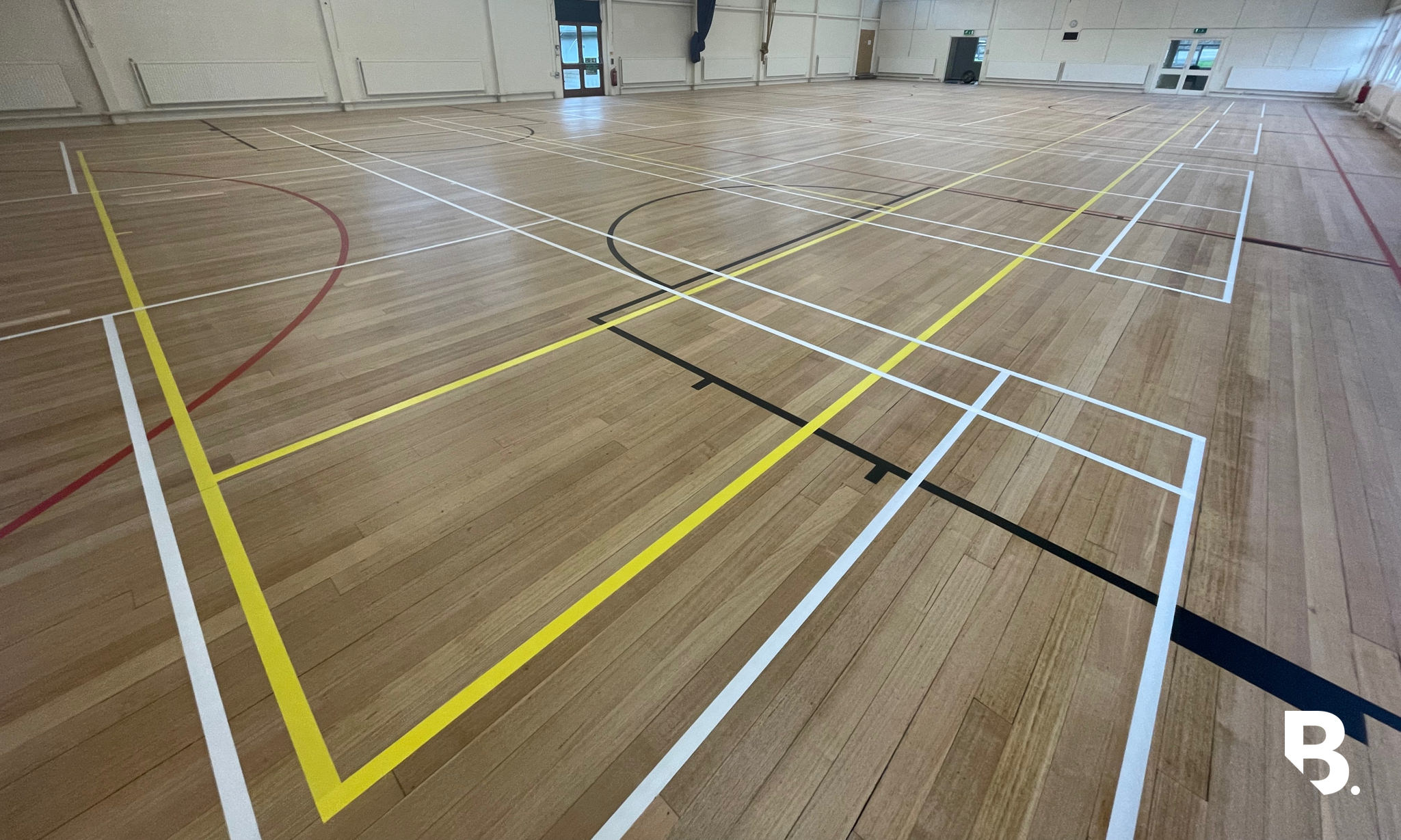 A new lease of life for wooden sports floors.